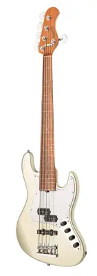 MetroExpress 21-Fret Hybrid P/J 5-String Bass with Morado Fingerboard - Champagne