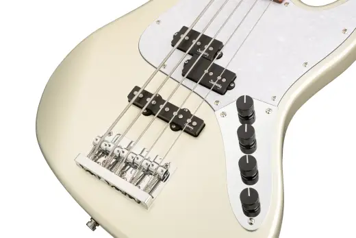MetroExpress 21-Fret Hybrid P/J 5-String Bass with Morado Fingerboard - Champagne