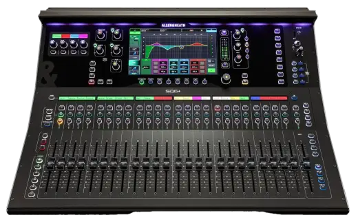 Allen & Heath - SQ-6+ 48 Channel/25 Fader Digital Mixer with RackUltra FX