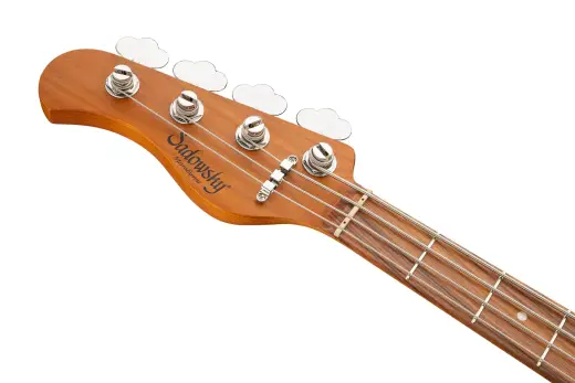 MetroExpress 21-Fret Hybrid P/J 4-String Bass with Morado Fingerboard - Olympic White (Left Handed)