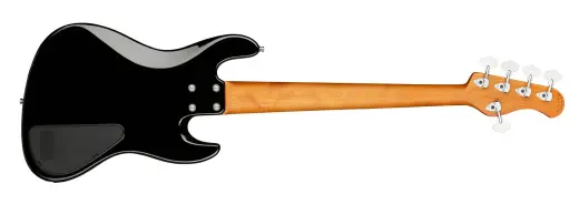MetroExpress 21-Fret Hybrid P/J 5-String Fretless Bass with Morado Fingerboard - Black (Left Handed)