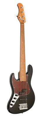 MetroExpress 21-Fret Hybrid P/J 5-String Bass with Morado Fingerboard - Black (Left Handed)