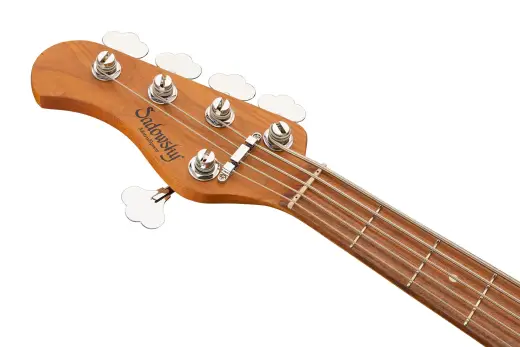 MetroExpress 21-Fret Hybrid P/J 5-String Bass with Morado Fingerboard - Black (Left Handed)