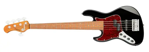 Sadowsky Guitars - MetroExpress 21-Fret Hybrid P/J 5-String Bass with Morado Fingerboard - Black (Left Handed)