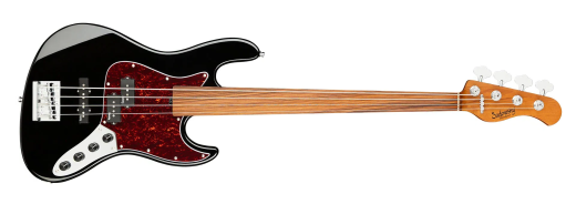 Sadowsky Guitars - MetroExpress 21-Fret Hybrid P/J 5-String Fretless Bass with Morado Fingerboard - Black