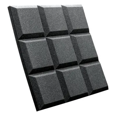 Auralex - 2 SonoFlat Grid Panels (16 Pack) - Charcoal