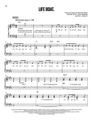 This Music May Contain Hope. - RAYE - Piano/Lyrics - Book