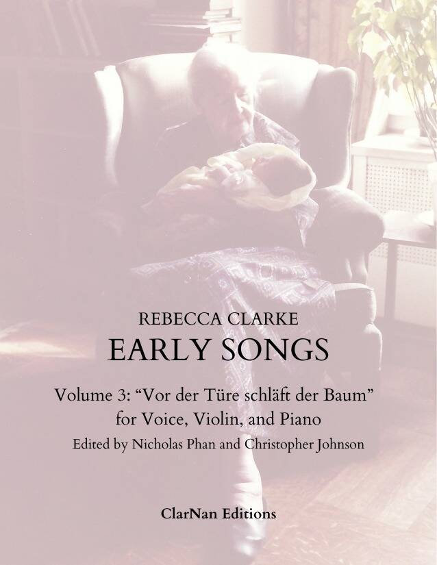 Early Songs, Volume 3 - Clarke - Voice/Violin/Piano - Book