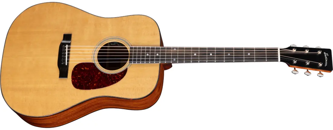 E1D Deluxe Acoustic/Electric Guitar with Gigbag - Thermo-Cure Natural