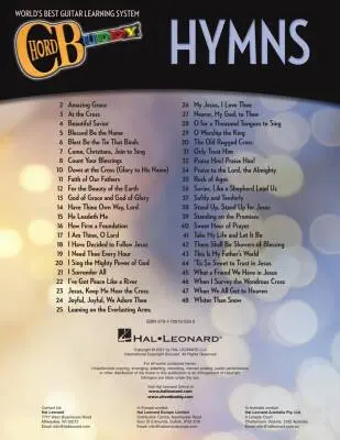 Chordbuddy Hymns - Guitar - Book