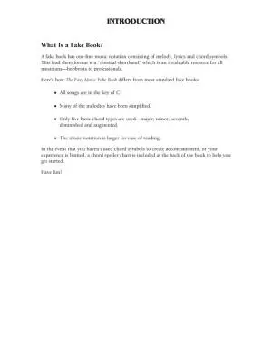 The Easy Movie Fake Book, 2nd Edition - C Instruments - Fakebook