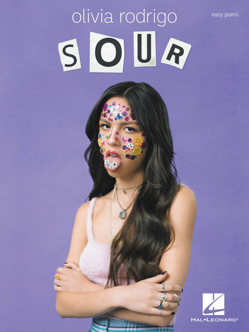 Sour - Rodrigo - Easy Piano - Book
