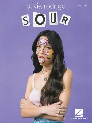 Hal Leonard - Sour - Rodrigo - Easy Piano - Book