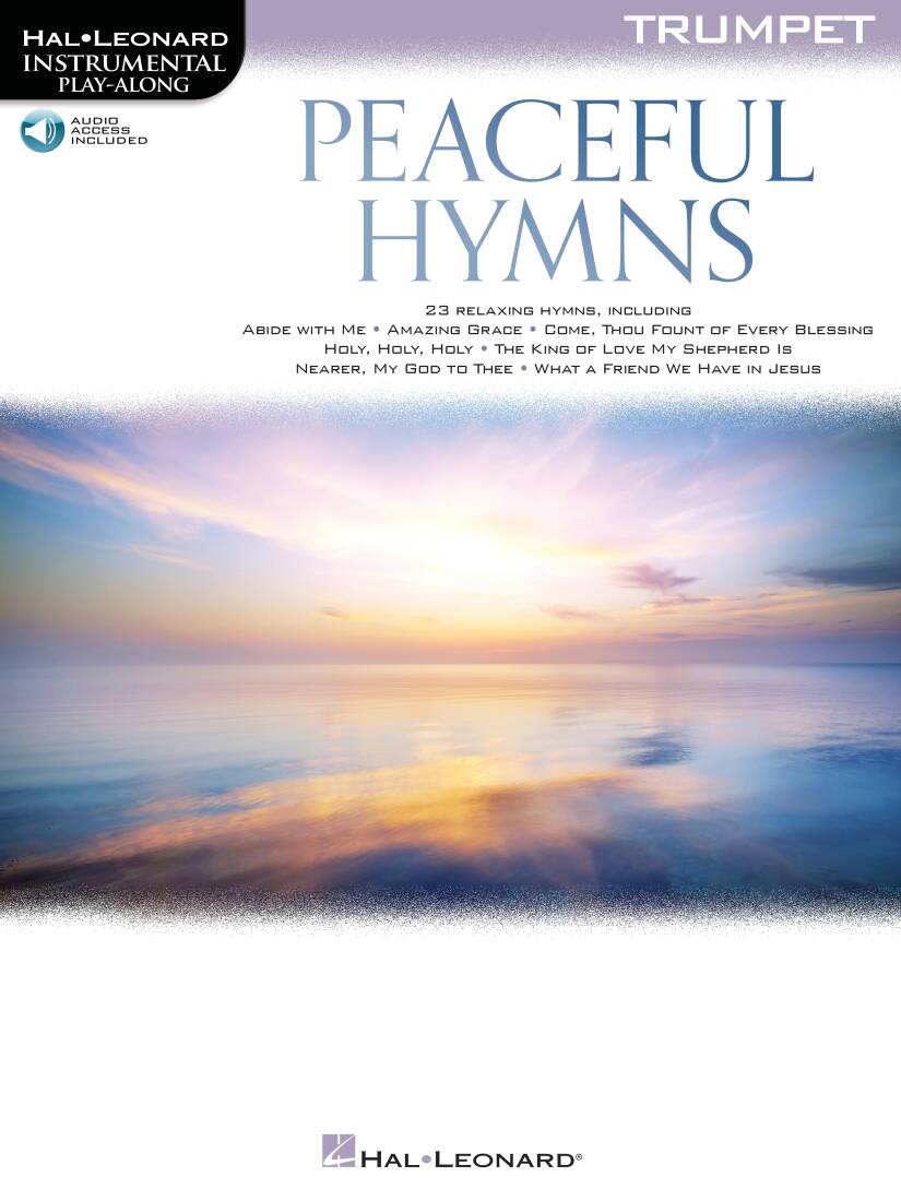 Peaceful Hymns - Trumpet - Book/Audio Online