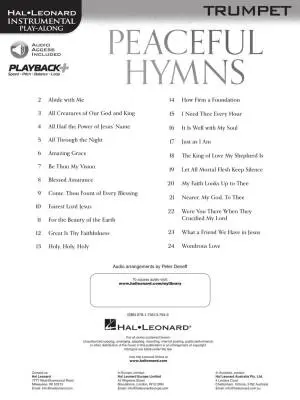 Peaceful Hymns - Trumpet - Book/Audio Online