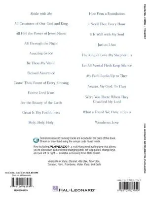 Peaceful Hymns - Trumpet - Book/Audio Online