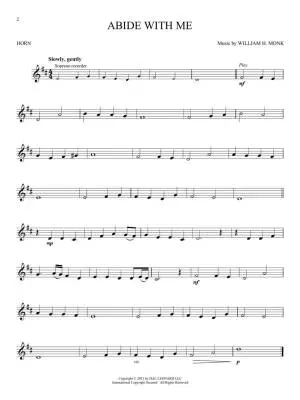 Peaceful Hymns - French Horn - Book/Audio Online