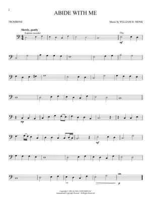 Peaceful Hymns - Trombone - Book/Audio Online