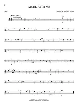 Peaceful Hymns - Viola - Book/Audio Online