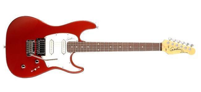 Session Series Electric Guitar - Trans Red (High Gloss) w/Gigbag