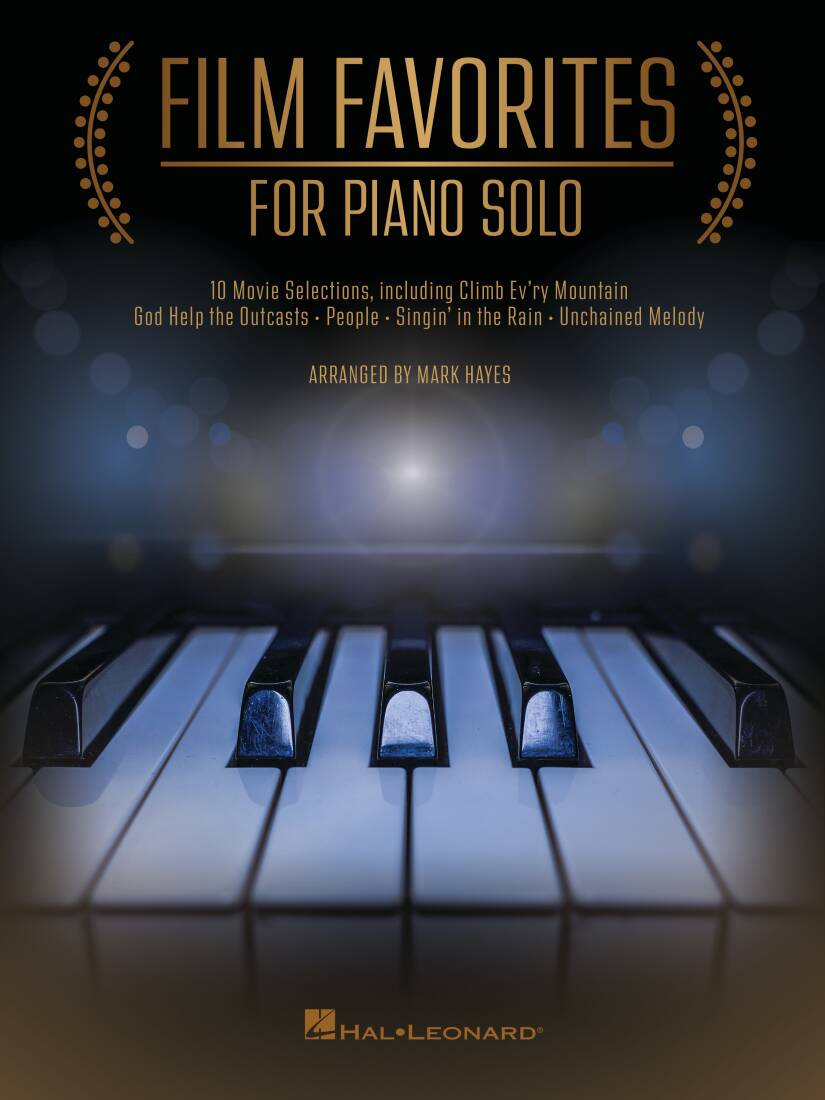 Film Favorites - Hayes - Piano - Book