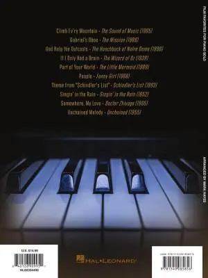 Film Favorites - Hayes - Piano - Book
