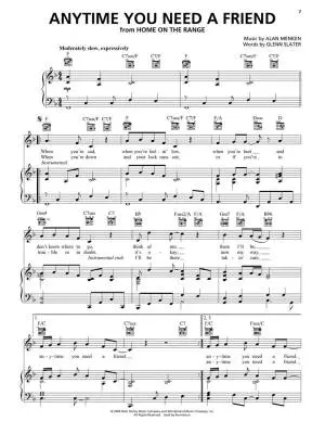 Alan Menken Songbook, 2nd Edition - Piano/Vocal/Guitar - Book