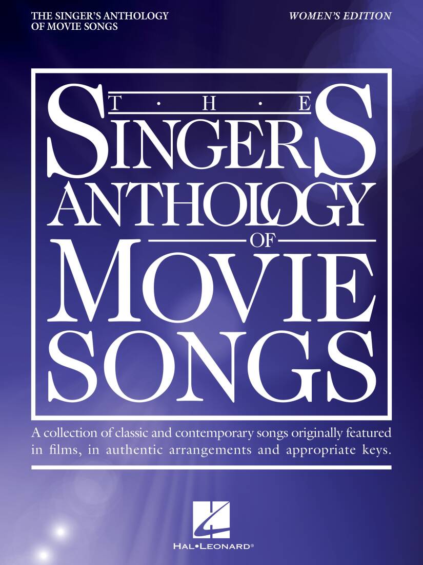 The Singer\'s Anthology of Movie Songs - Women\'s Edition - Book