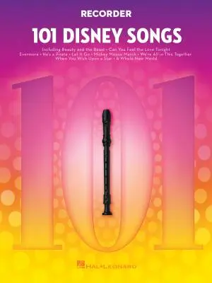 Hal Leonard - 101 Disney Songs - Recorder - Book