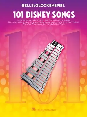 Hal Leonard - 101 Disney Songs - Bells/Glockenspiel - Book