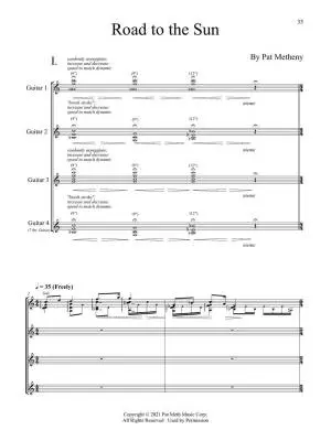 Road to the Sun: The Complete Scores Transcribed - Metheny - Book