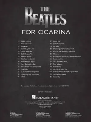 The Beatles - Ocarina - Book