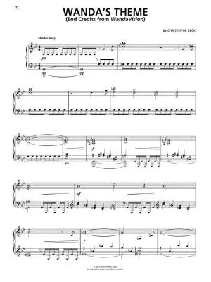 WandaVision - Anderson-Lopez/Beck/Lopez - Piano/Vocal/Guitar - Book