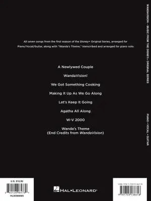 WandaVision - Anderson-Lopez/Beck/Lopez - Piano/Vocal/Guitar - Book
