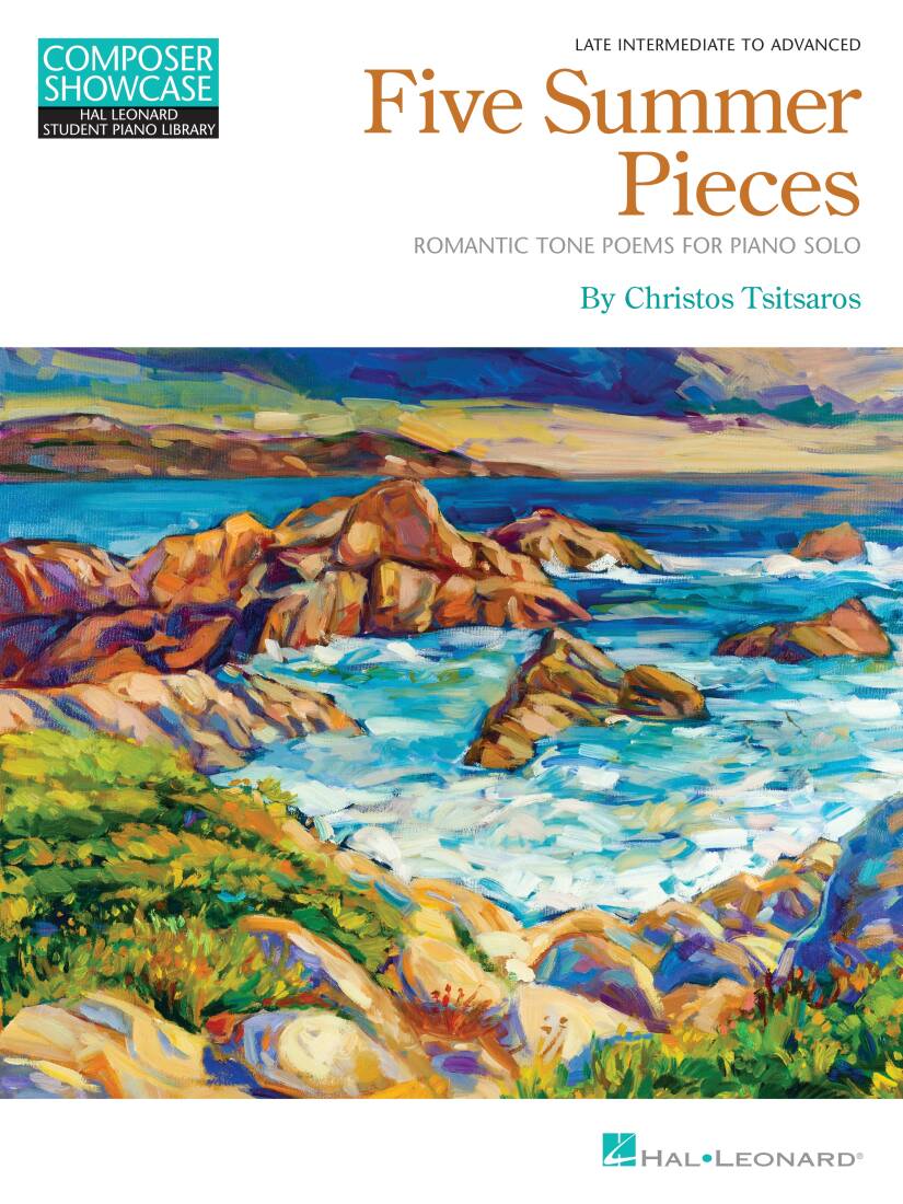 Five Summer Pieces - Tsitsaros - Piano - Book