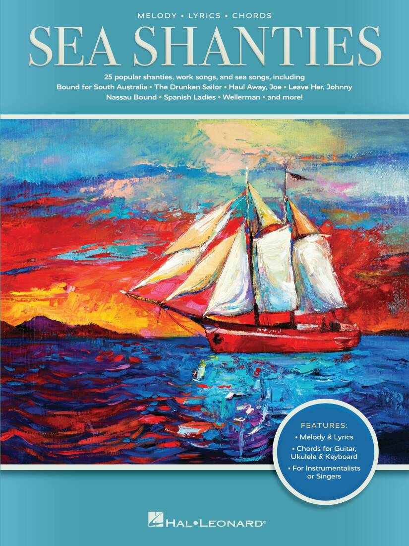 Sea Shanties - Melody/Lyrics/Chords - Book