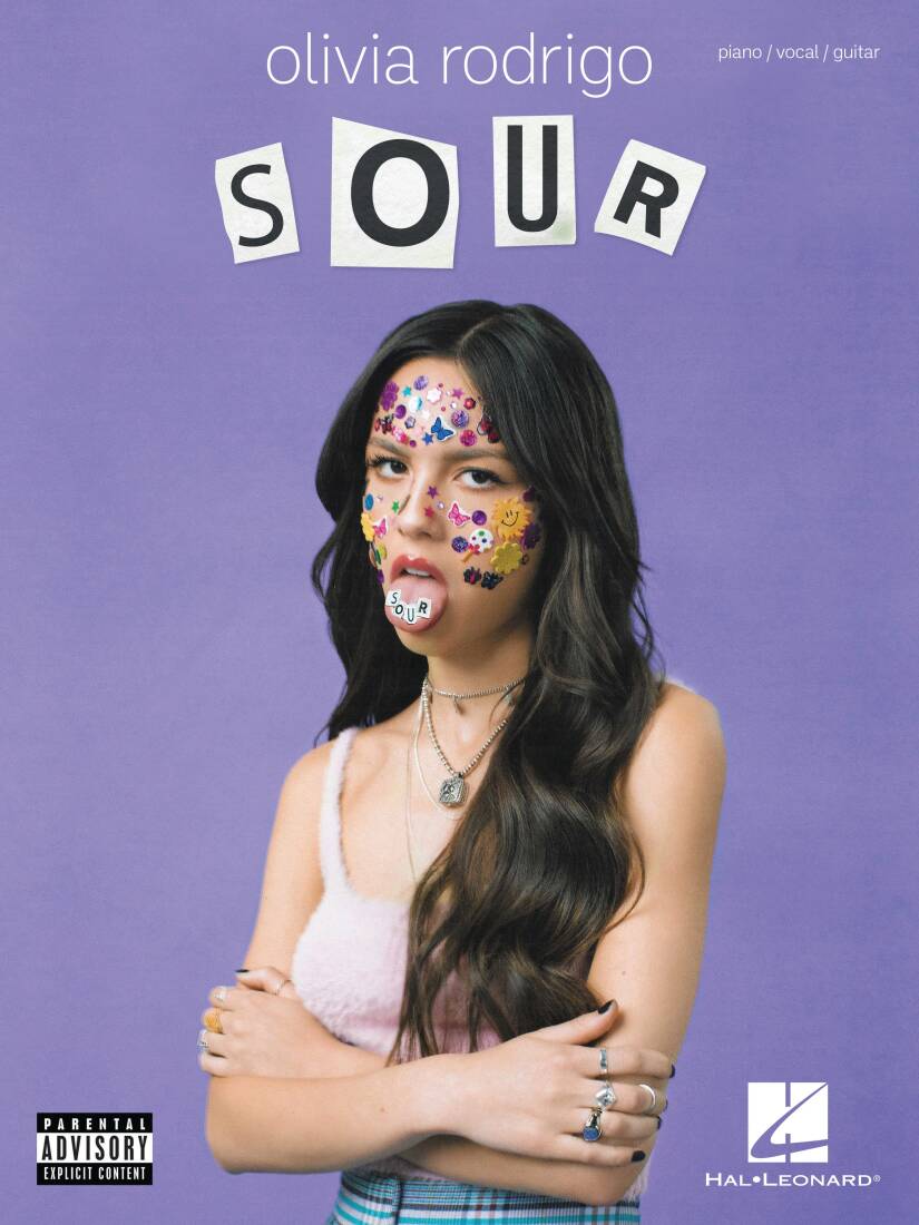 Sour - Rodrigo - Piano/Vocal/Guitar - Book