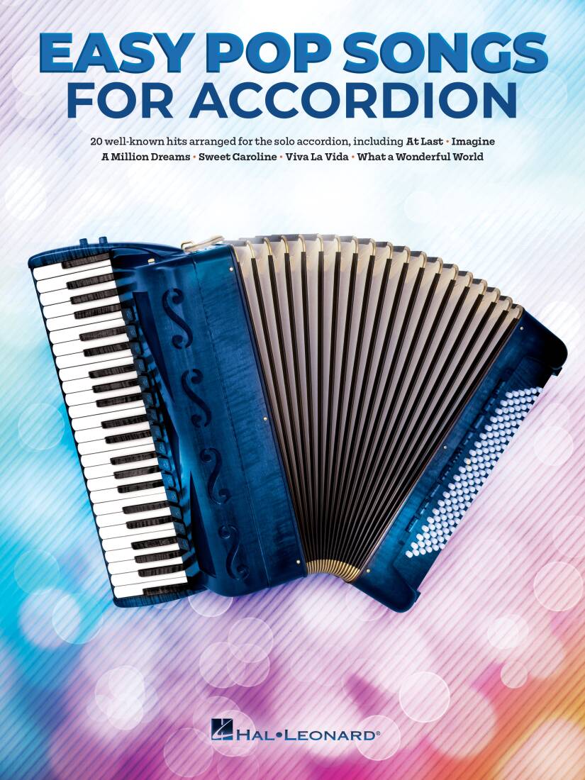 Easy Pop Songs for Accordion - Book