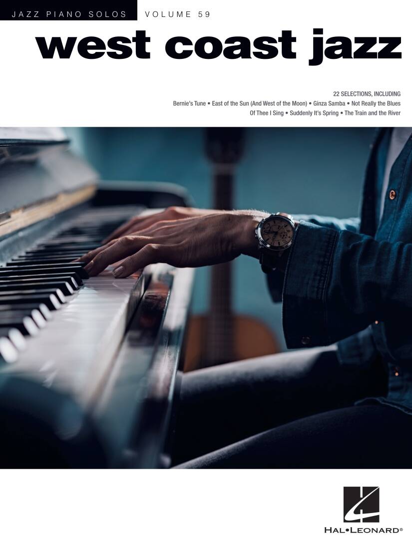 West Coast: Jazz Piano Solos, Volume 59 - Edstrom - Piano - Book