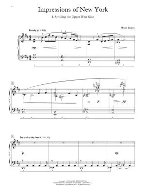 Impressions of New York - Rejino - Piano - Book