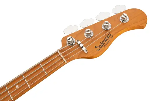 MetroExpress 21-Fret Hybrid P/J 4-String Bass with Gigbag - Tobacco Sunburst
