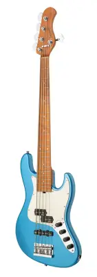 MetroExpress 21-Fret Hybrid P/J 5-String Bass with Gigbag - Ocean Blue