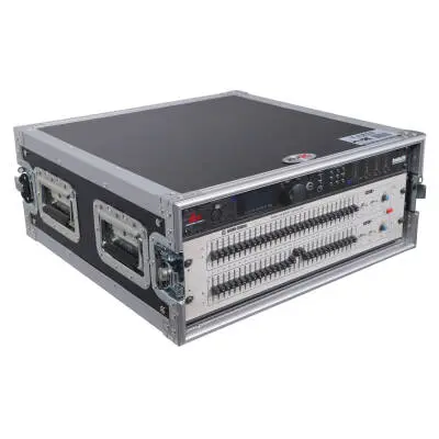 4U Space Amp Rack Mount ATA Style Flight Case