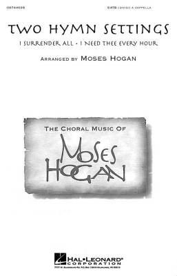 Hal Leonard - Two Hymn Settings - Hawks /Deventer /Lowry /Weeden /Hogan - SATB Divisi A Cappella