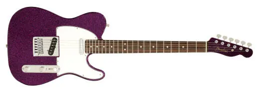 Fender Custom Shop - Limited Edition Custom Deluxe Telecaster NOS, AAA Rosewood Fingerboard - Magenta Sparkle