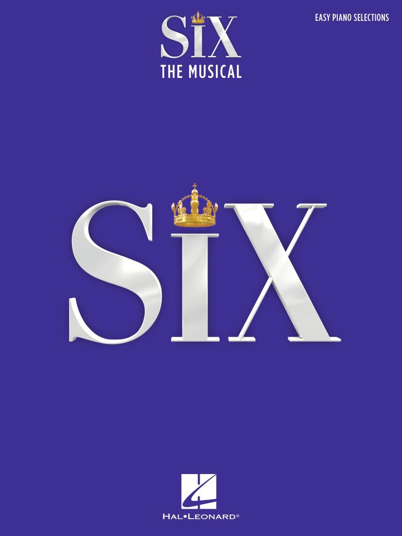 Six: The Musical - Marlow/Moss - Easy Piano - Book