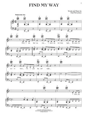 Paul McCartney III - Piano/Vocal/Guitar - Book