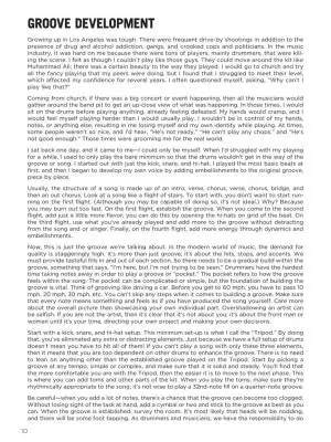 Pop, R&B and Gospel Drumming - Johnson - Drumset - Book/Media Online