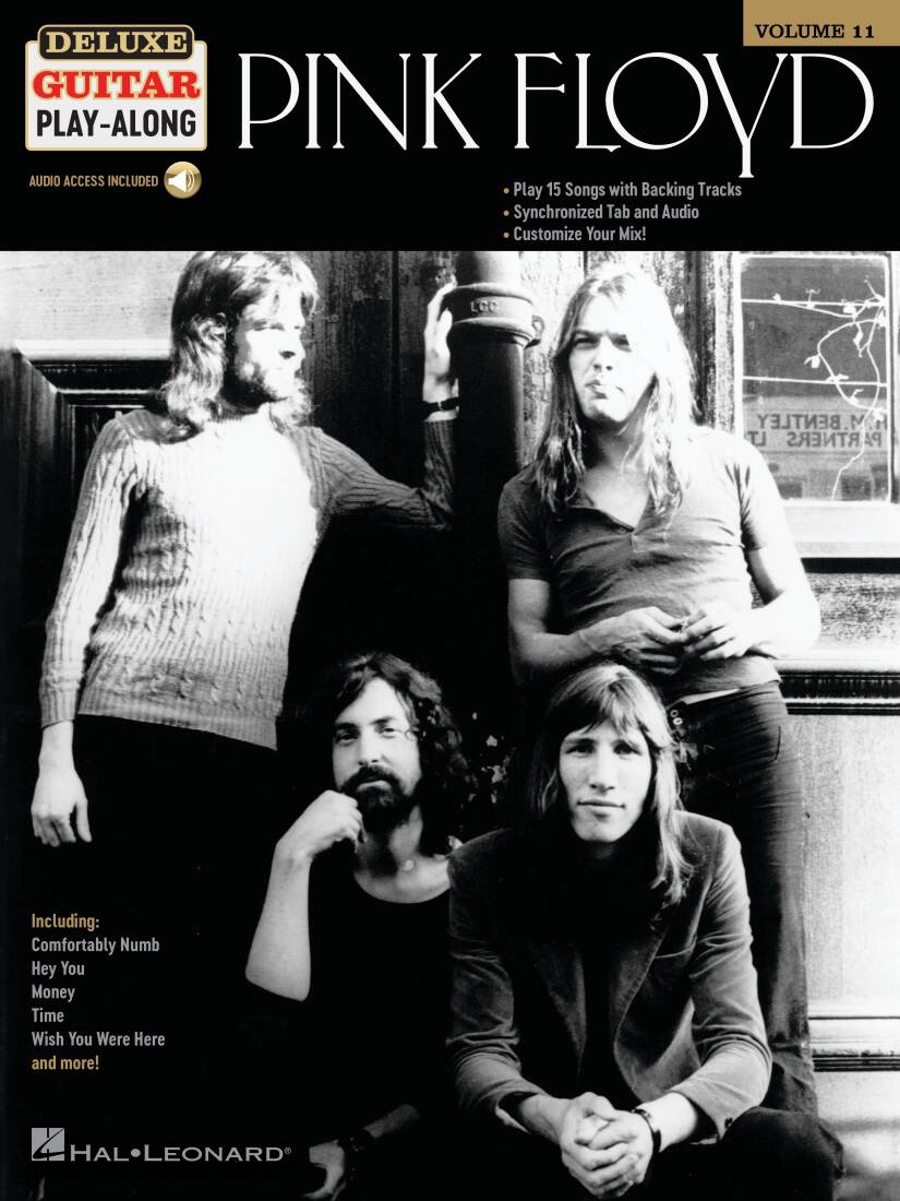 Pink Floyd: Deluxe Guitar Play-Along, Volume 11 - Book/Audio Online