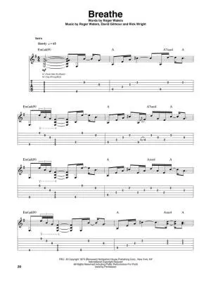 Pink Floyd: Deluxe Guitar Play-Along, Volume 11 - Book/Audio Online
